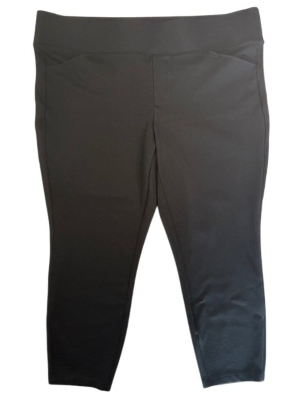 Torrid Pixie Skinny Studio Luxe Ponte High-Rise Pant Black 3 Regular